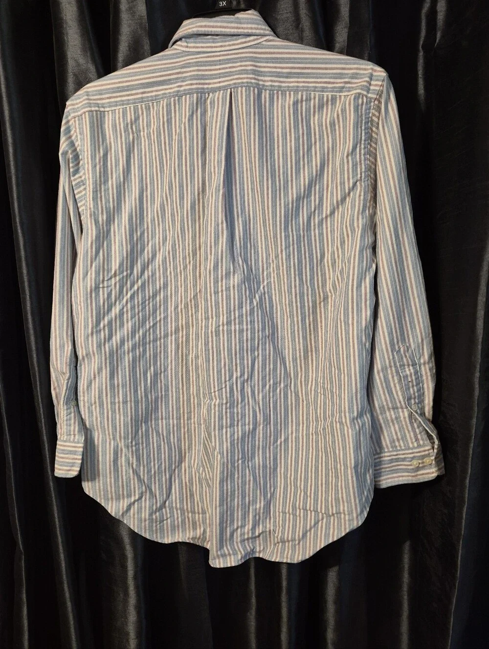 Ralph Lauren Striped Classic Fit Shirt in Navy, Red, White